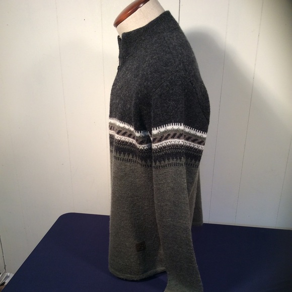 SIMS Snowboard 1/4 zip mens sweater made USA - Picture 4 of 8